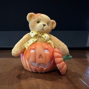 🧸 Cherished Teddies LESLIE “Friendship Pops Up Everywhere!” Bear In Pumpkin